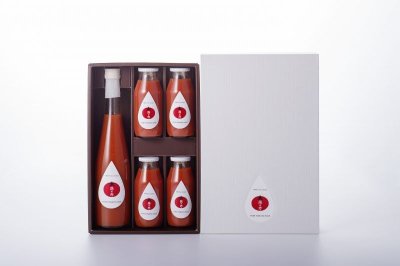 画像1: 宮崎産　トマトジュース　太陽の赤Bセット